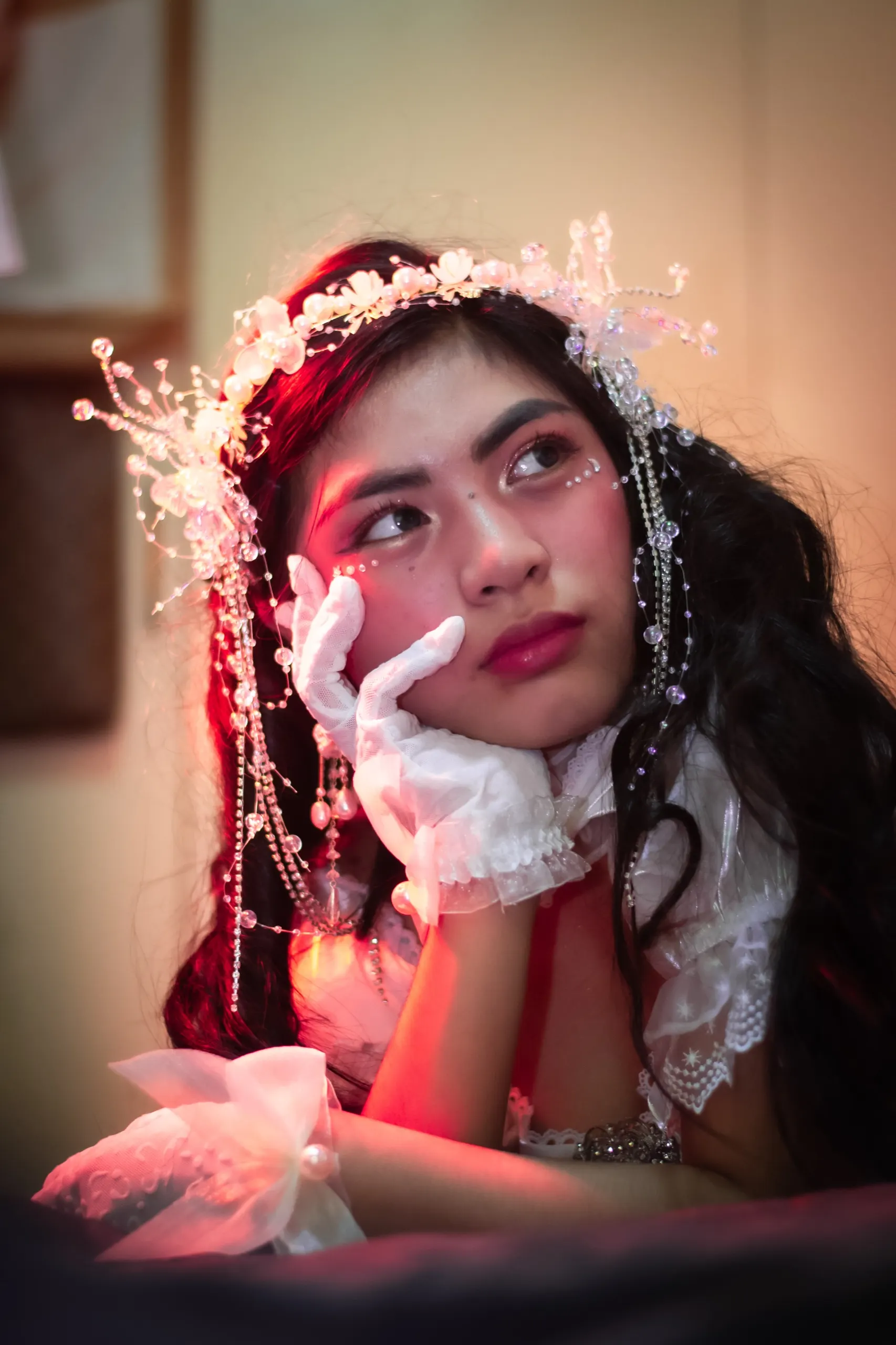 Debut gown portrait photoshoot photography