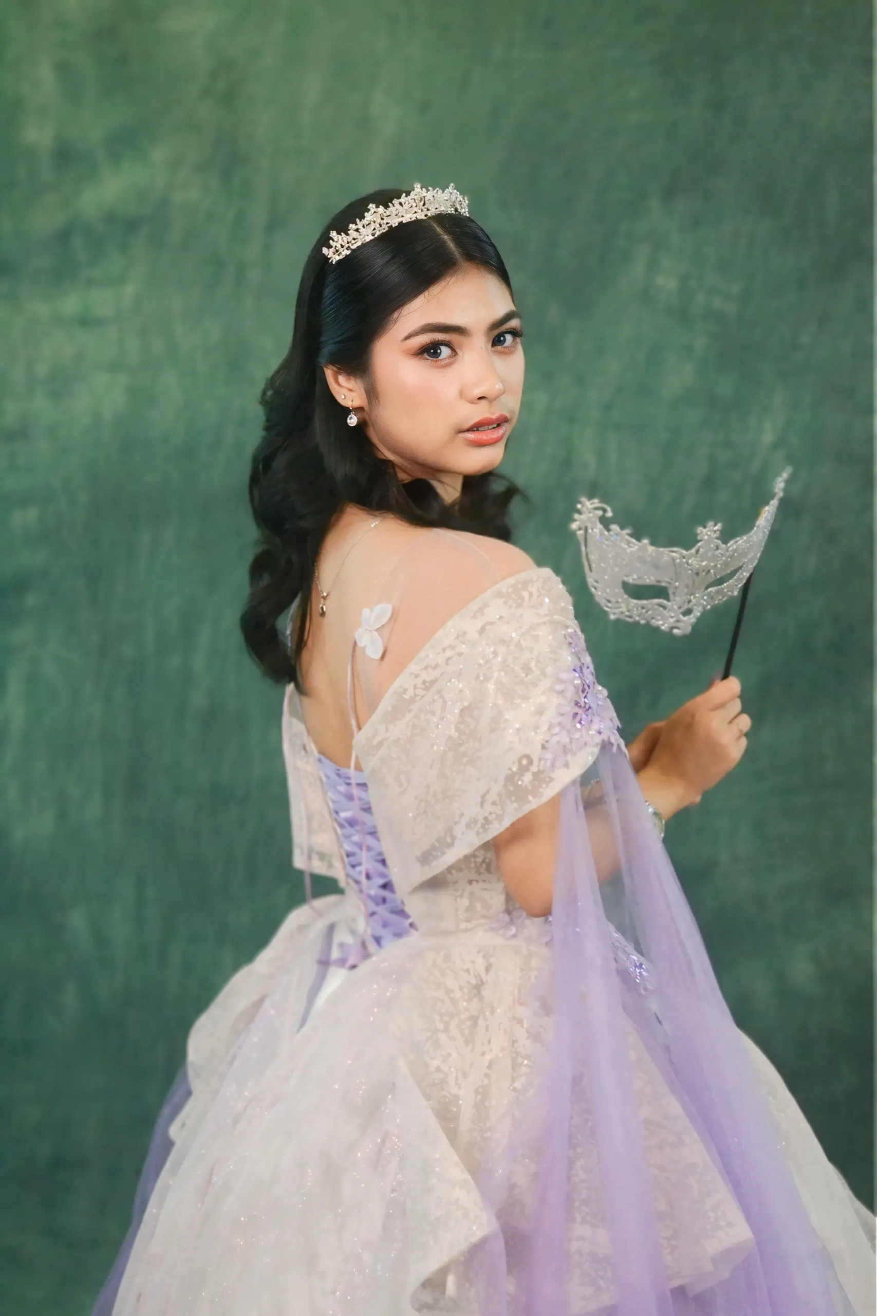 Debut gown portrait photoshoot photography