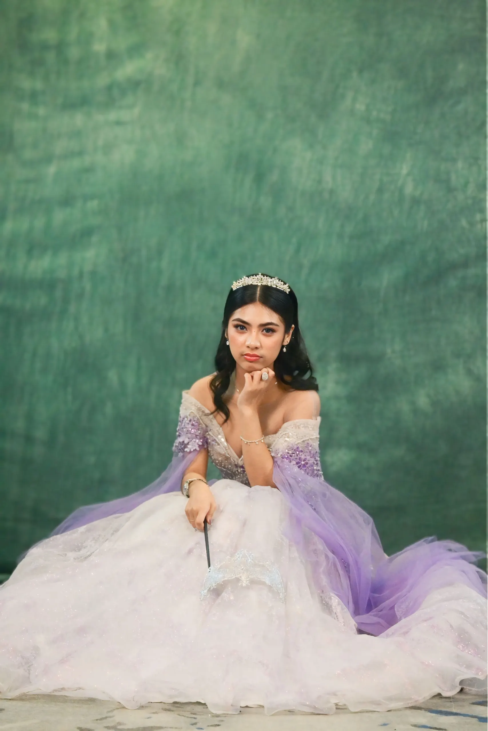 Debut gown portrait photoshoot photography