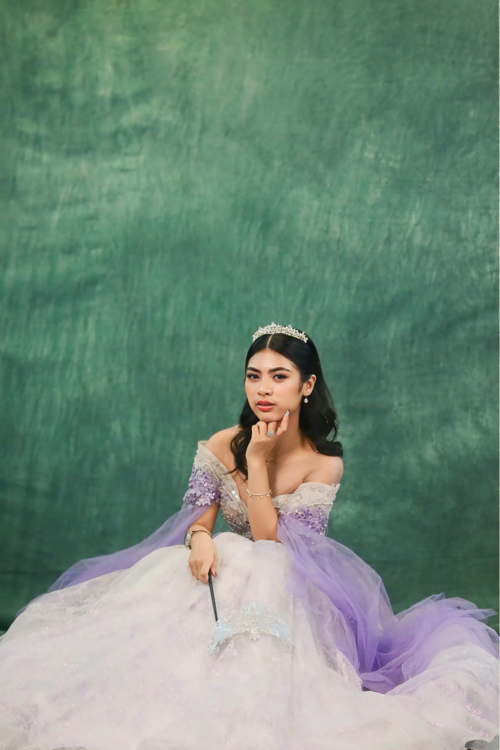 Debut gown portrait photoshoot photography