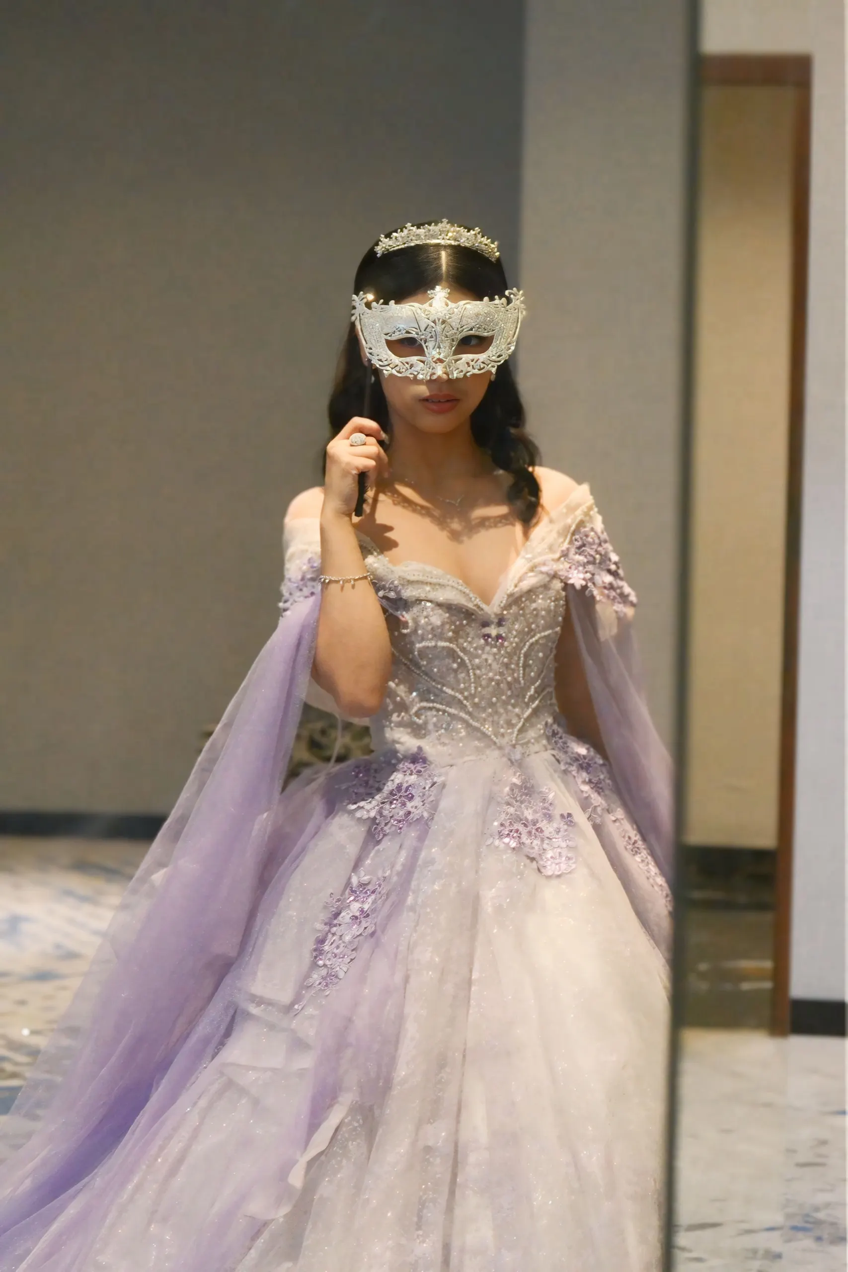 Debut gown portrait photoshoot photography